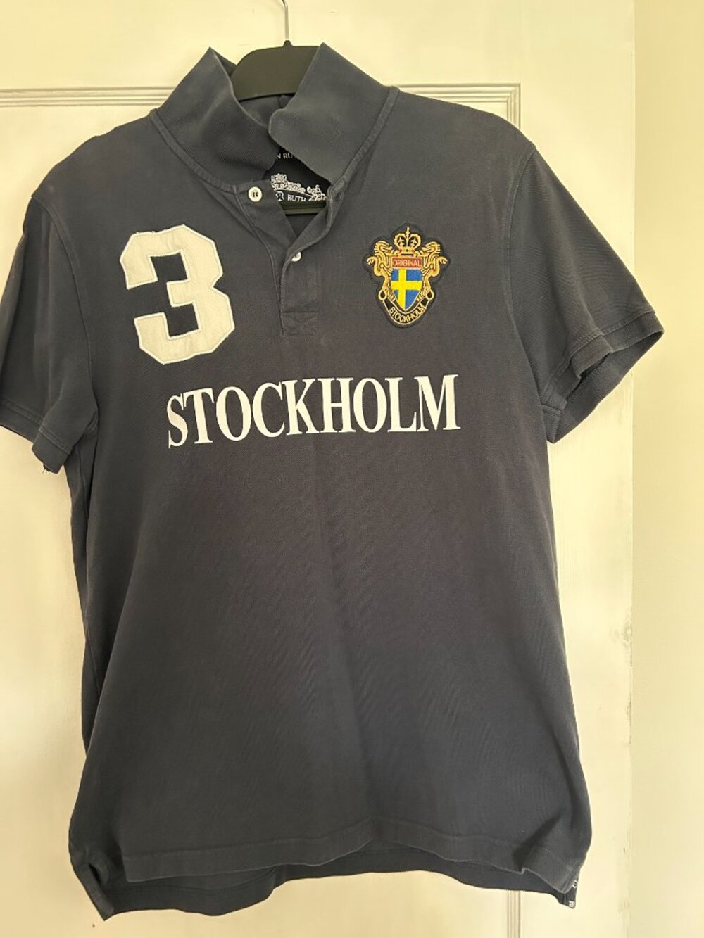Robin Ruth Stockholm Polo | Navy | Men's Medium